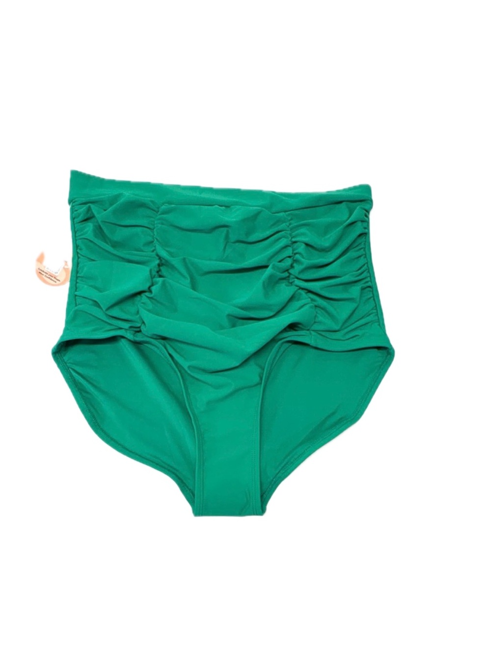 NWT Shapermint Essentials High-Waisted Control Bikini Bottom - Green - Size 2XL